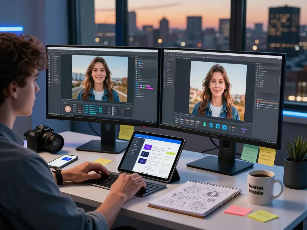 Explore how image to prompt tools transform visuals into creative AI text prompts in a modern workspace.