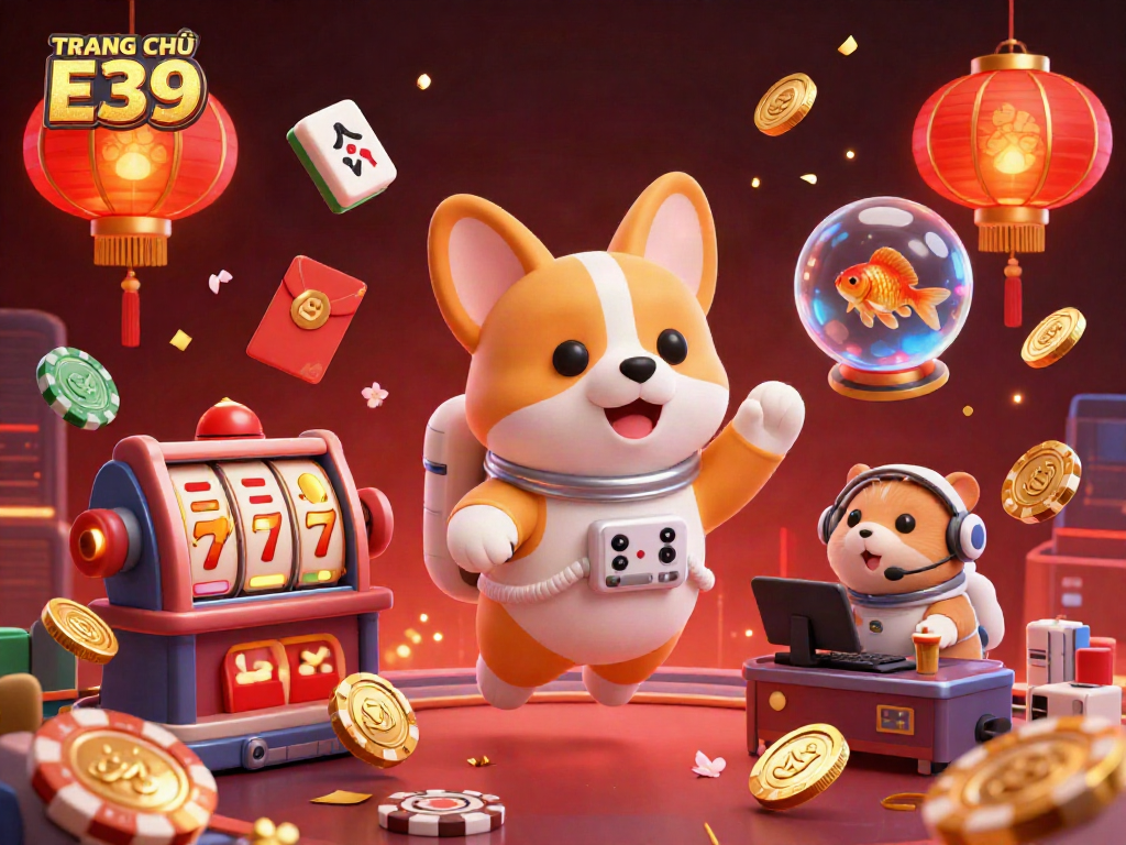 Engage with thrilling games at TRANG CHỦ E39, featuring a unique space station casino experience.