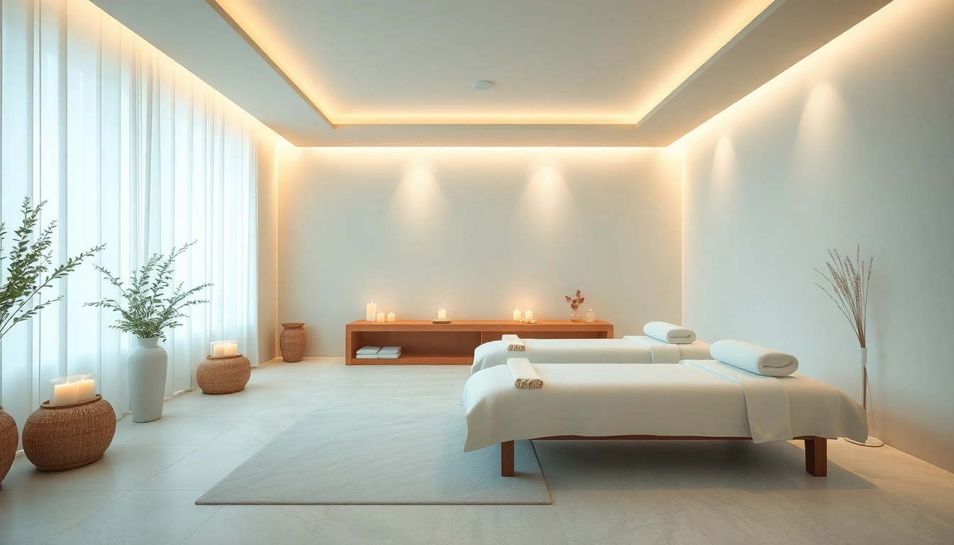Spa Ads showcasing a tranquil spa room with calming decor and inviting atmosphere.