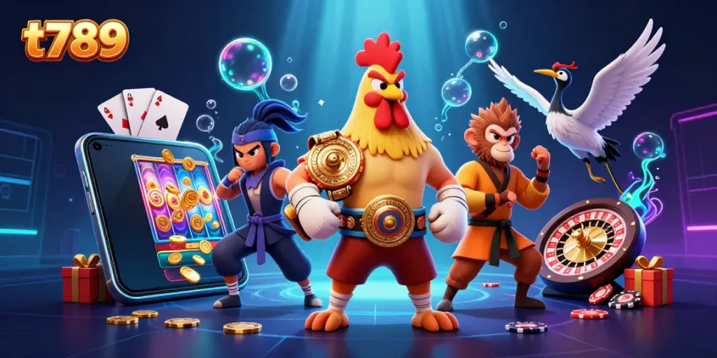 Immerse yourself in the thrilling t789 casino experience with dynamic characters and vibrant games.