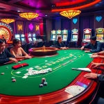 Experience the thrill of gambling at trang chủ rr88 with a lively casino scene featuring exciting card games and vibrant slot machines.
