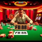 Players experiencing the excitement of FB 88 at a vibrant poker table surrounded by casino games.