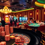 Players strategizing at the luxurious EV88 roulette table in a vibrant casino setting.
