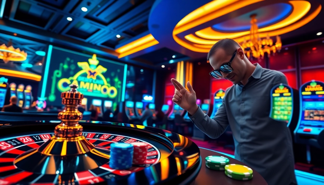 Experience the thrill of betting and gaming at https://mm88.bar/, featuring vibrant casino elements like slots and roulette.