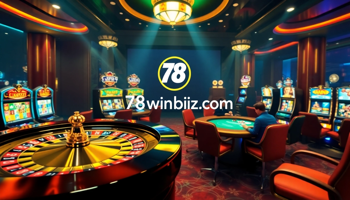 Experience thrilling gameplay at 78winbiz.com, with vibrant casino games and excitement.