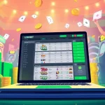 Thrilling online gambling experience with LC88 BET platform interface and vibrant casino elements.