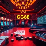 High-stakes gambling scene at trang chủ GG88 showcasing dynamic casino elements.