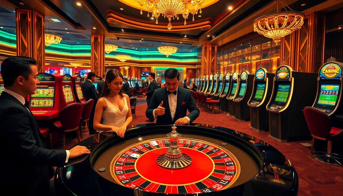 Experience đăng ký xx88 while enjoying an exciting casino atmosphere with professional players at the roulette table.