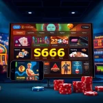 Online gaming experience at S666.nyc, showcasing poker and betting options.