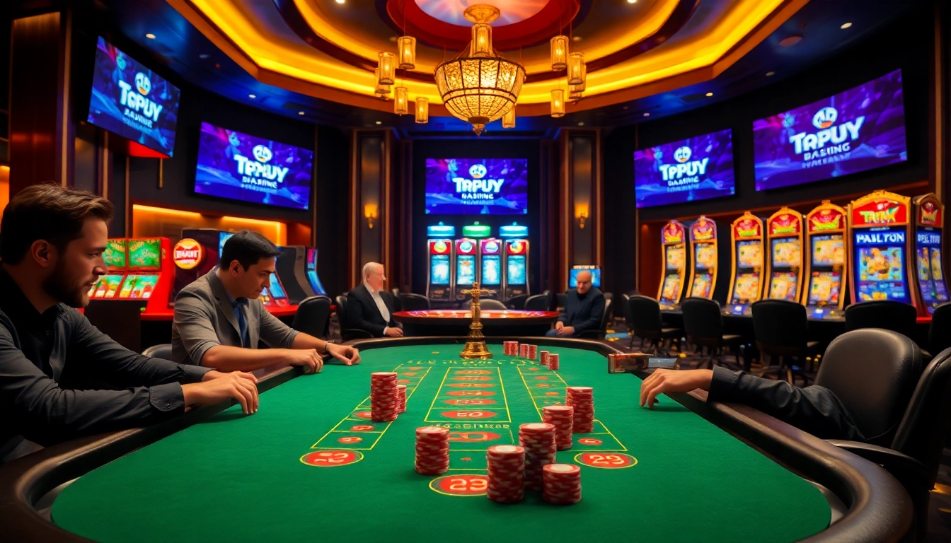 Tập đoàn truyền thông TPJ enhances casino experiences with strategic marketing and immersive gambling environments.