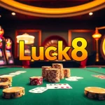 Experience the thrill of live gambling at Luck8 with vibrant games and luxurious settings.