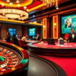 High-stakes casino action with game ai on display, vibrant roulette wheel and captivating atmosphere.