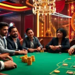 Febet online gaming experience with vibrant poker table and roulette wheel highlighting excitement.