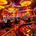 Players enjoying high-stakes games at the win79 club casino, embodying luxury and excitement.