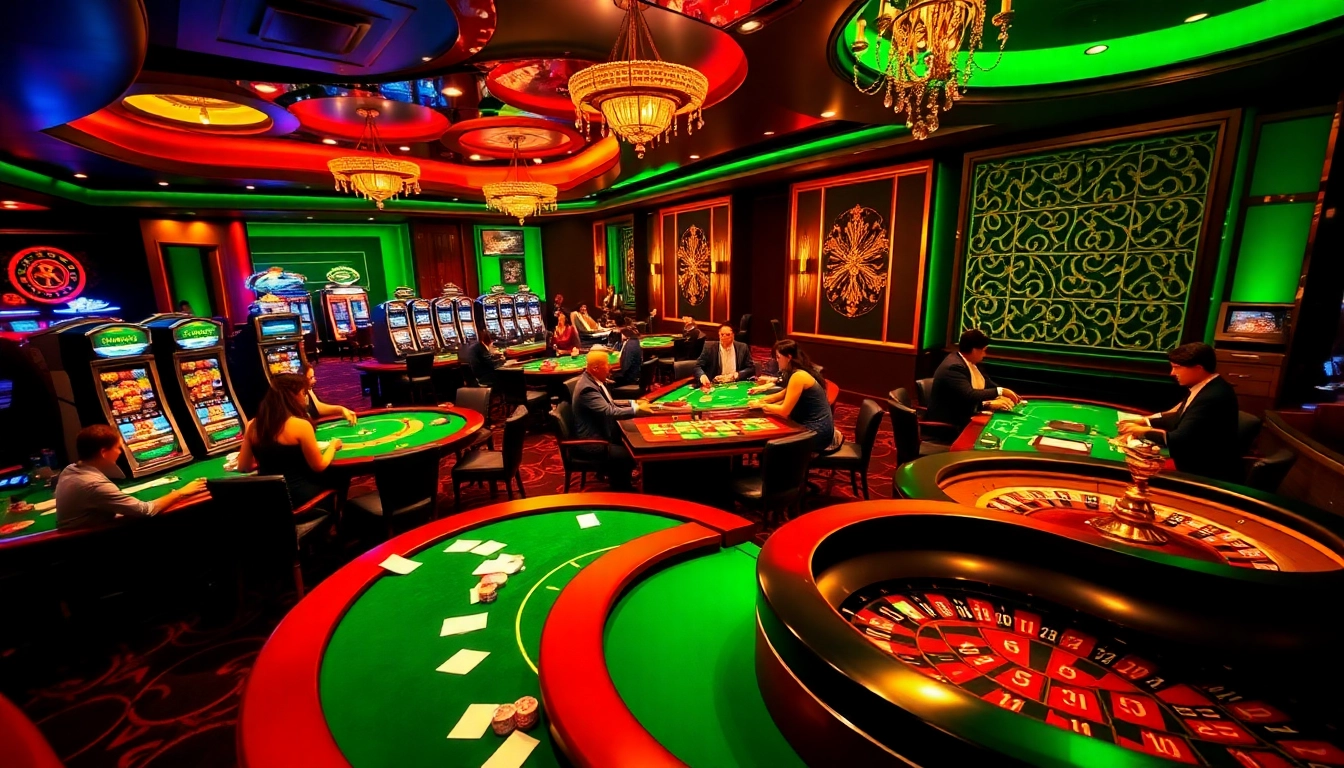 Experience thrilling gameplay at bet168 net with vibrant poker tables and roulette wheels.