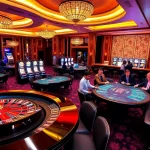 Experience thrilling gameplay at Vipwin casino with vibrant roulette wheels and poker tables.