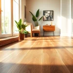 Enhance your space with elegant vinyl flooring near me, showcasing style and durability.